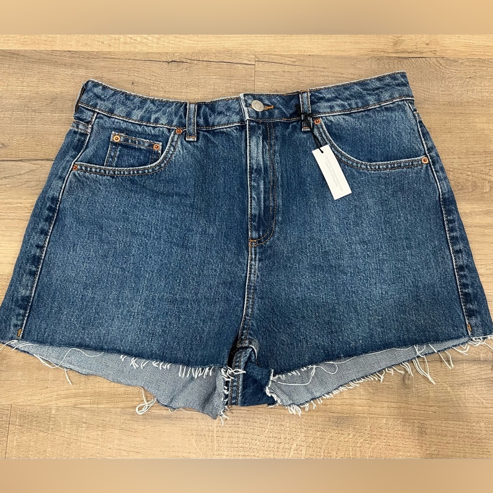 NWT Topshop Moto Petite Mom Shorts